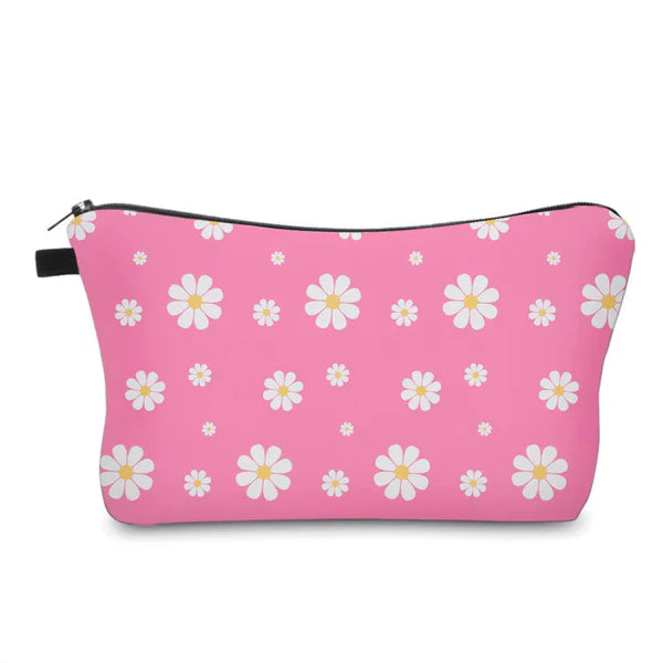 Pink Daisy Pouch