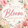 August Flare Care Club Box: Bloom Where You Are