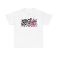 Pink Warrior Graphic Shirt, Supportive Gift, Inspirational Apparel, Gift for Her, October Awareness Month
