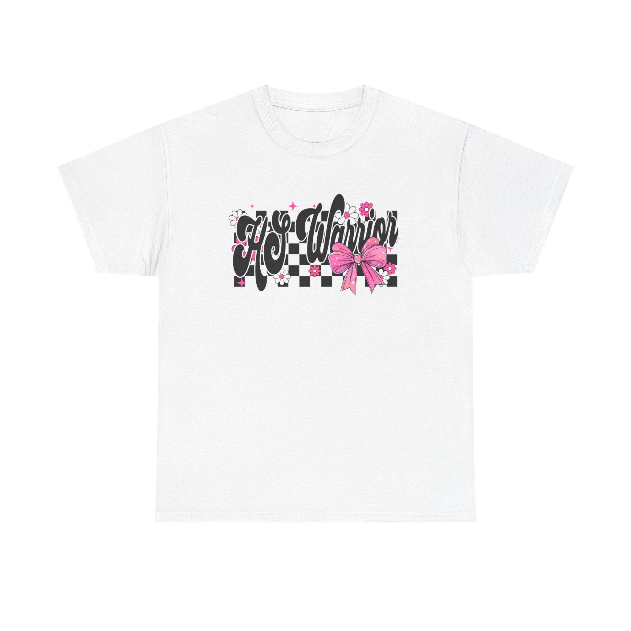 Pink Warrior Graphic Shirt, Supportive Gift, Inspirational Apparel, Gift for Her, October Awareness Month
